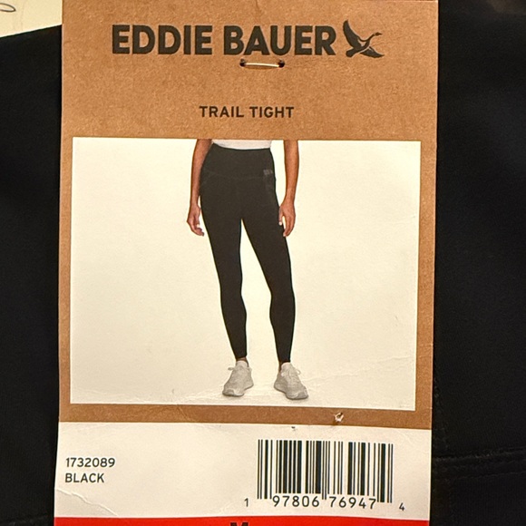 Eddie Bauer Women's Black trail tight - Picture 8 of 8